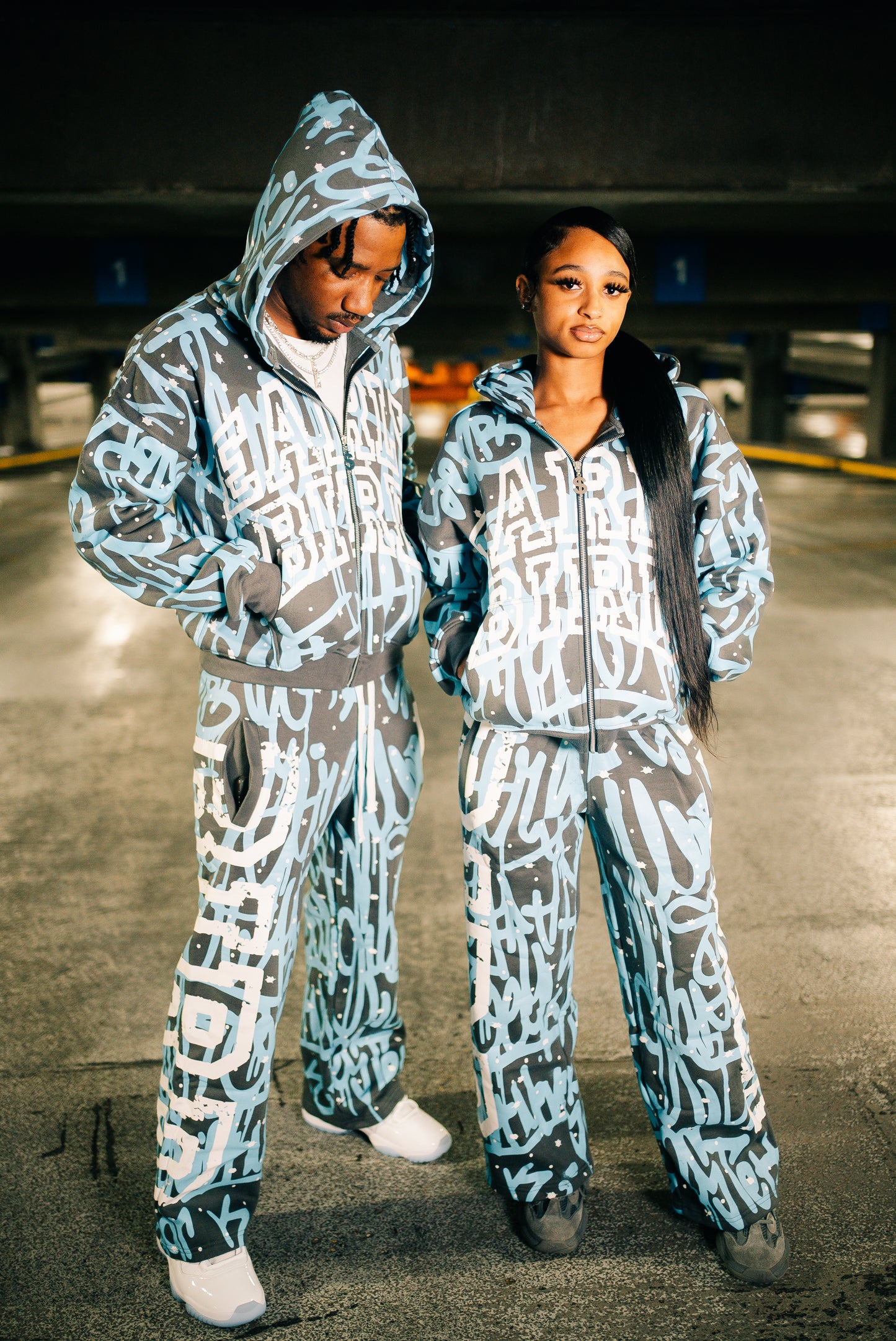 EB Graffiti Zip Up Jacket